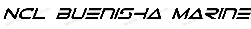 NCL Buenisha Marines字体转换